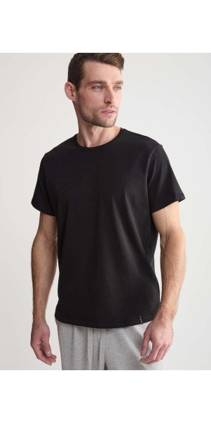 T-shirt for men Naviale MH320-01 Regular man charlie black-image