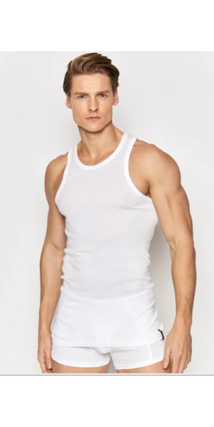 Tank top for men Henderson 1480 Basik white_J1-image