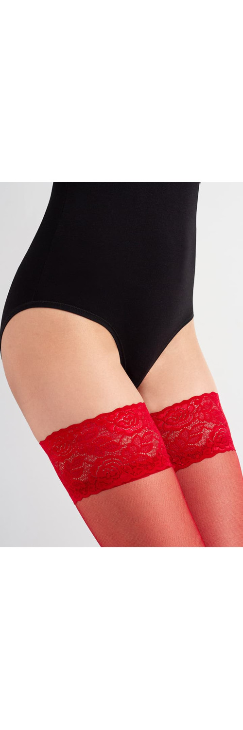 Stockings for women Legs 230 Patty 20 (20 den) red  1/2-1