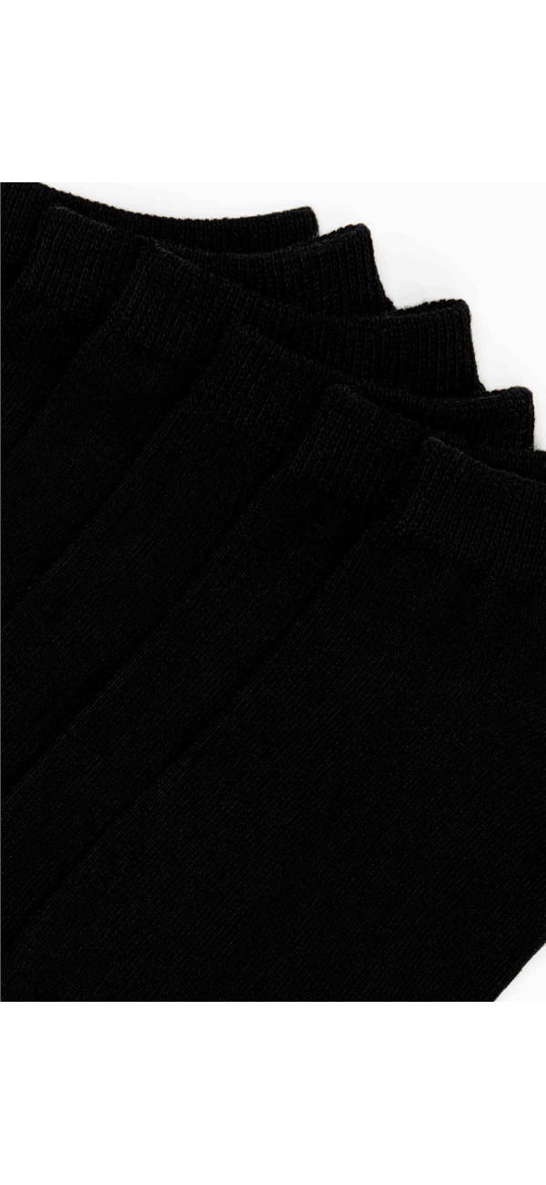 Cotton socks for women Legs 6 Socks low (3 pack) nero-image