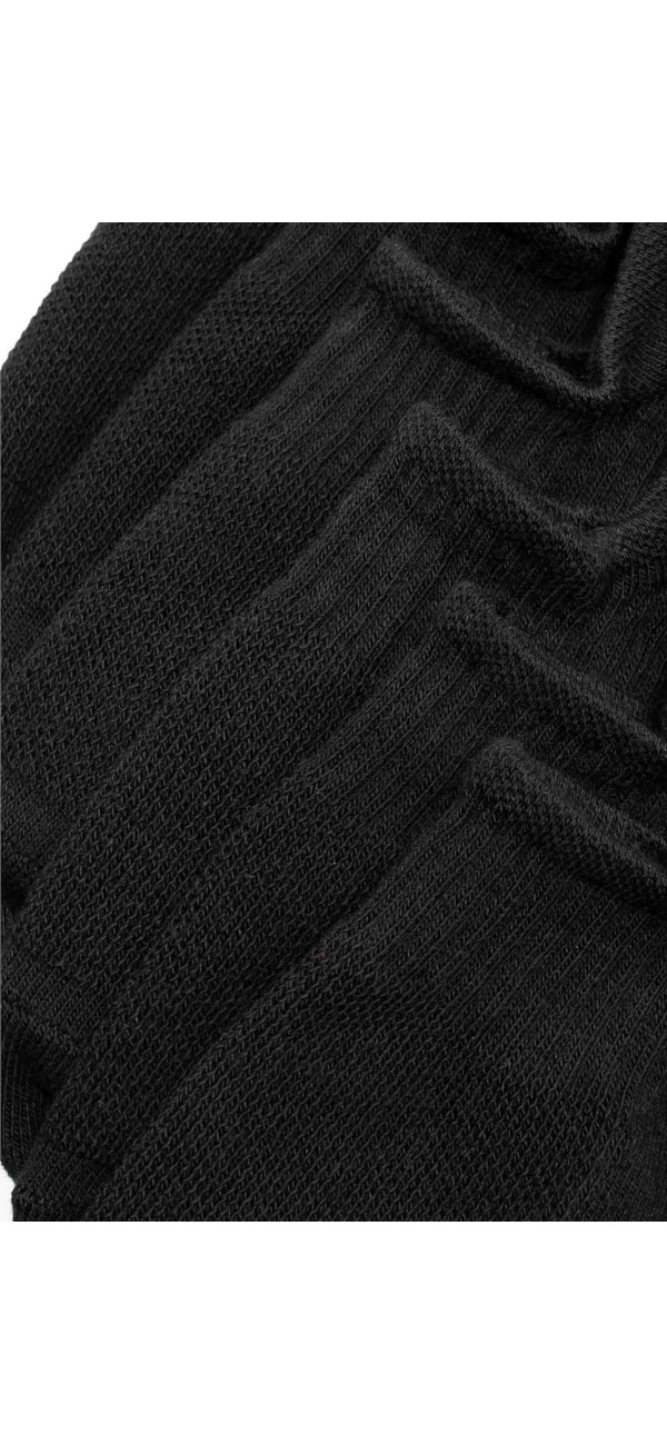 Шкарпетки бавовняні екстра короткі для жінок Legs 7 Socks extra low (3 пари) чорний-image