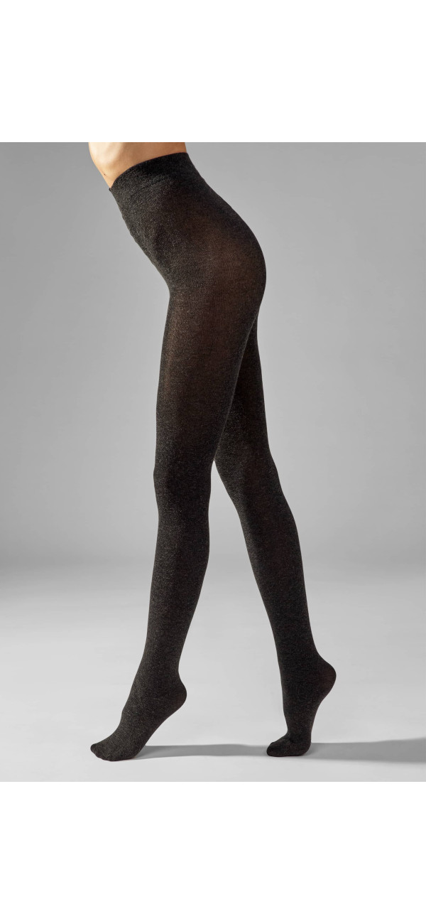 Warm tights for women Legs L1511 Angora viscosa аntracite melange-image