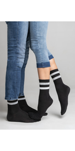 Cotton socks long unisex Legs 81 Socks active nero-image