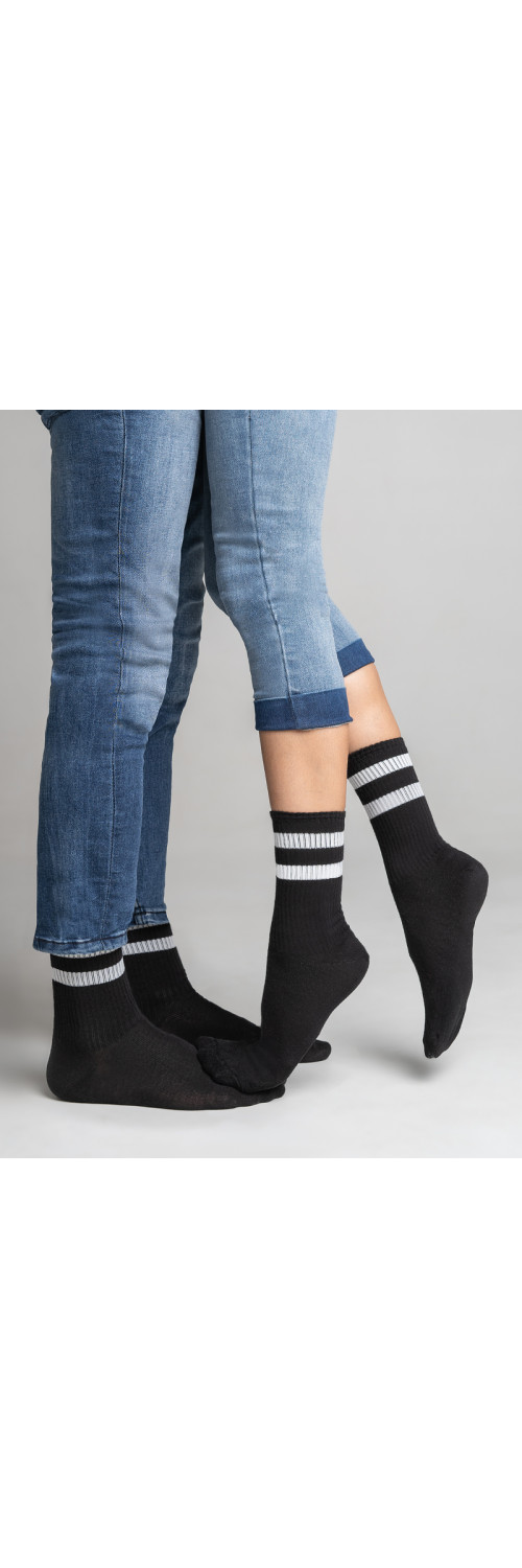 Cotton socks long unisex Legs 81 Socks active nero  41-45-0