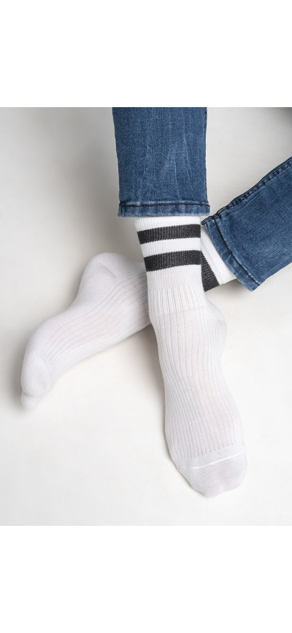 Cotton socks long unisex Legs 81 Socks active bianco-image