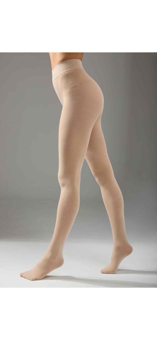 Warm tights for women Legs 615 Velour lux 80=200 80 den ecrui-image