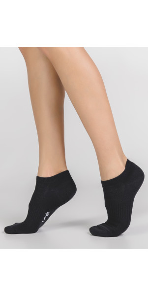 Cotton socks unisex Legs 82 Socks active low (2 pack) nero-image