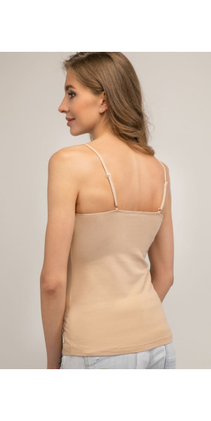 Майка для жінок Kleo 2733 C Cotton бежевий-image