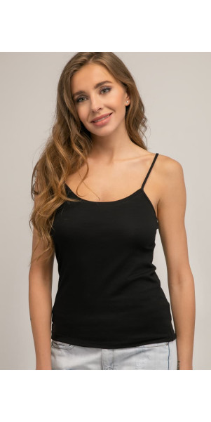 Майка для жінок Kleo 2733 C Cotton чорний-image