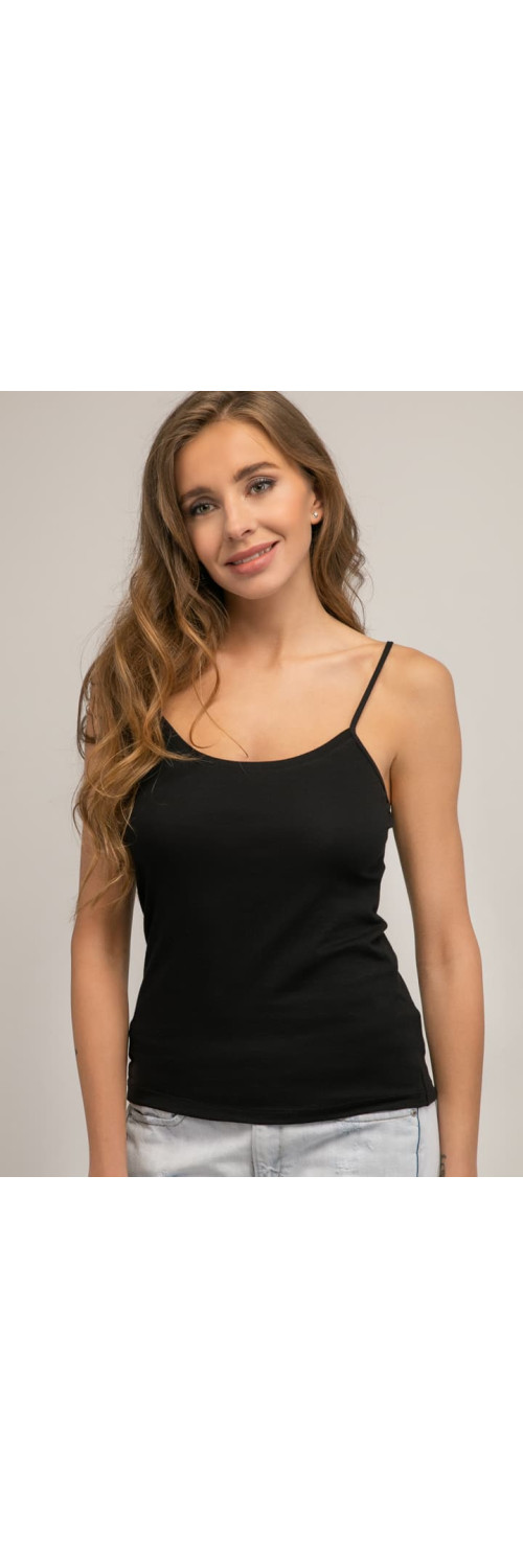Майка для жінок Kleo 2733 C Cotton чорний L-0