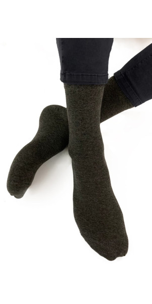 Шкарпетки бавовняні для чоловіків Legs Socks men cotton standard меланж-image