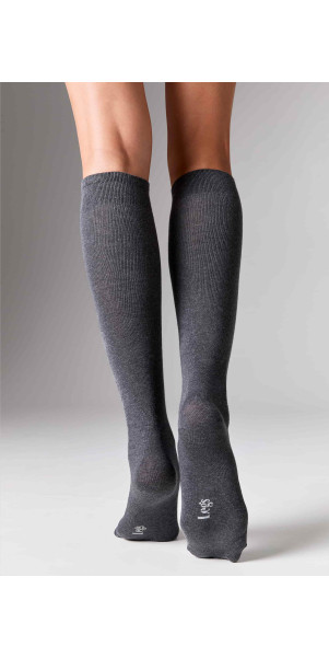 Cotton knee highs kneehigh for women Legs 108 Knee high (2 pack) melange-image