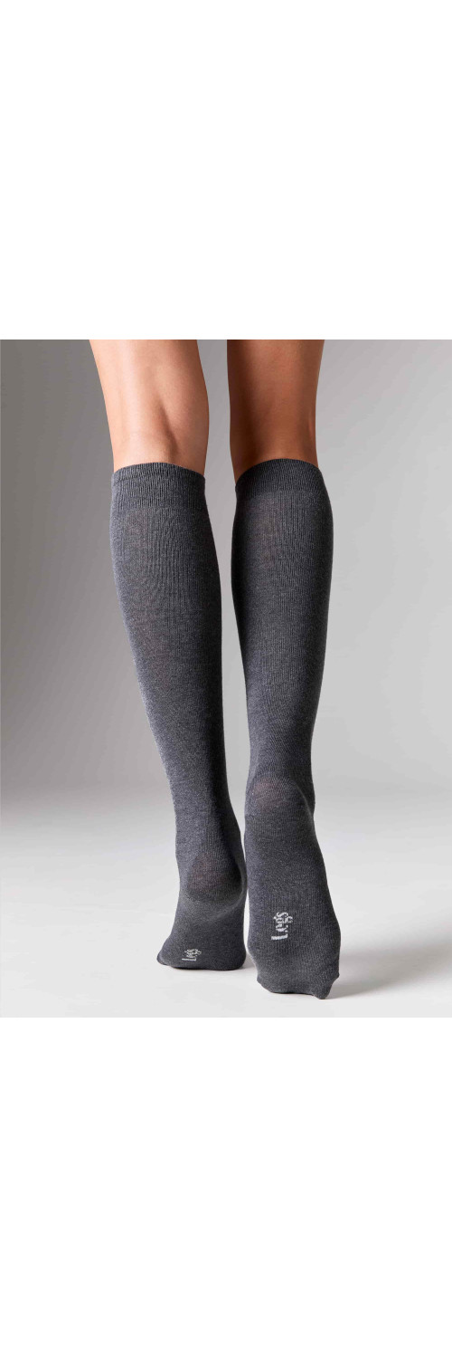 Гольфи бавовняні гольфи для жінок Legs 108 Knee high (2 пари) меланж 36-40-1