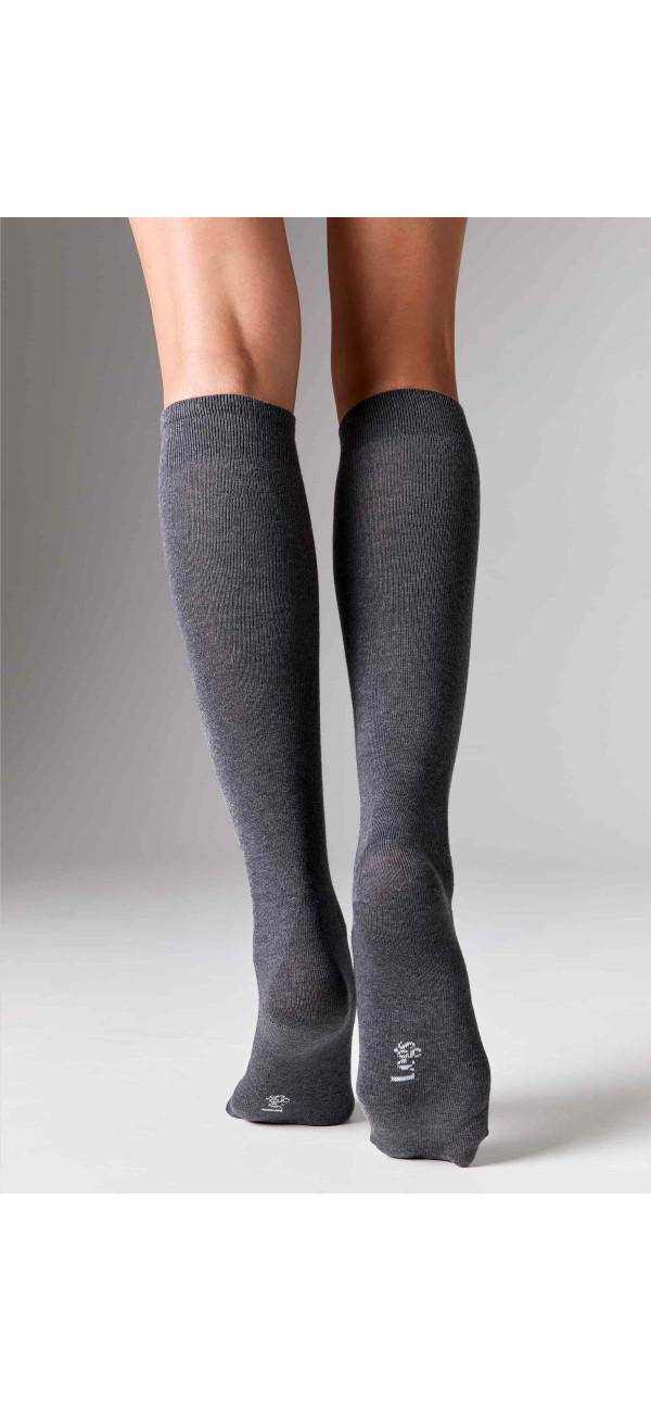 Cotton knee highs kneehigh for women Legs 108 Knee high (2 pack) melange-image