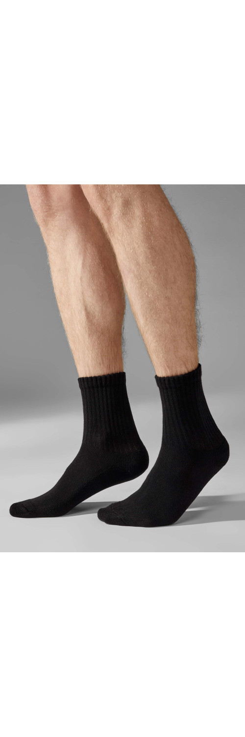 Warm socks long unisex Legs 84 Socks active terry nero  41-45-1