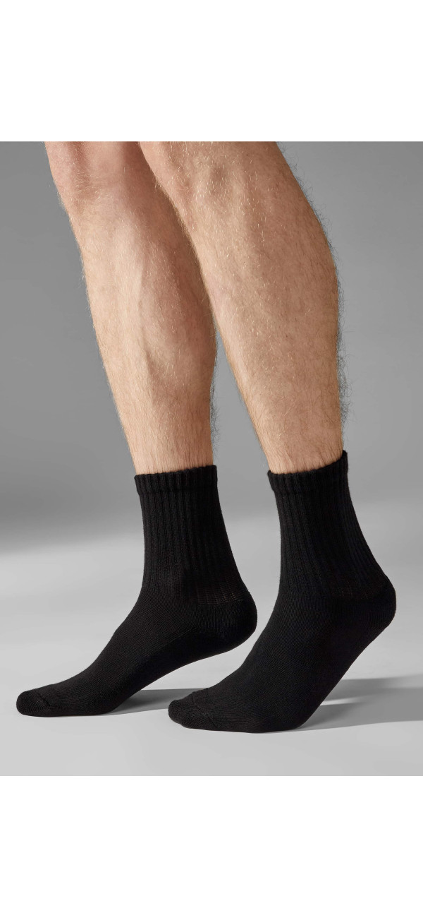 Warm socks long unisex Legs 84 Socks active terry nero-image