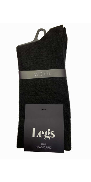 Wool socks long for men Legs Socks men wool standard nero-image