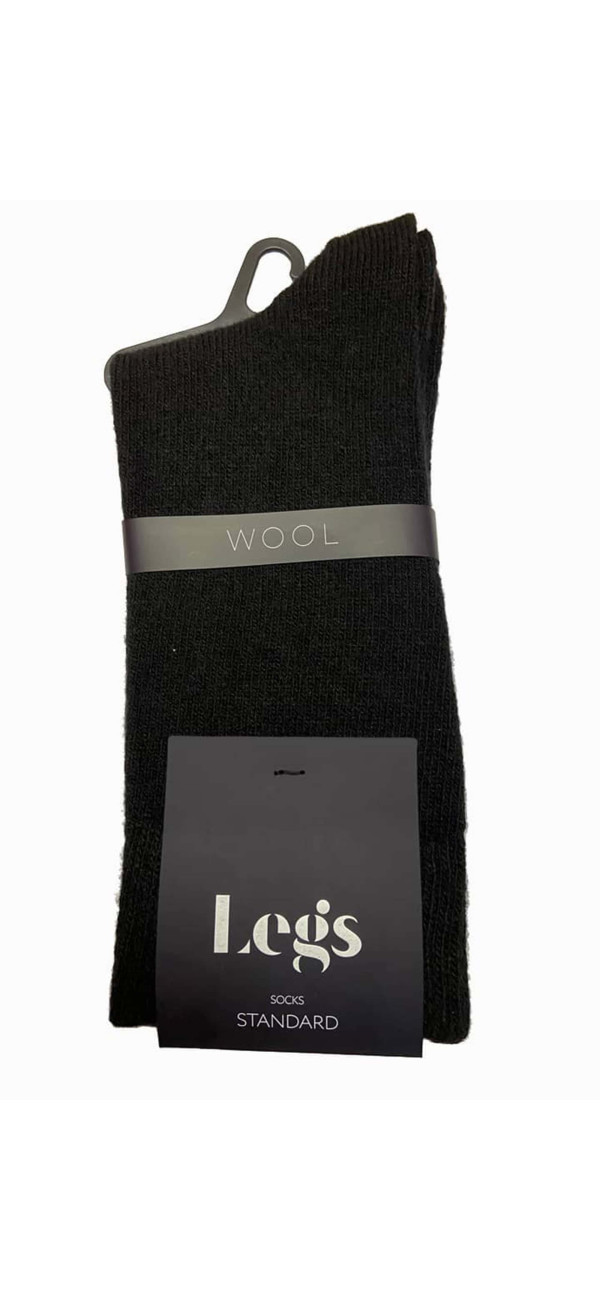 Wool socks long for men Legs Socks men wool standard nero-image