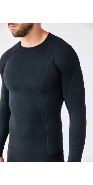 T-shirt unisex Naviale UA340-01 Thermo control black-image