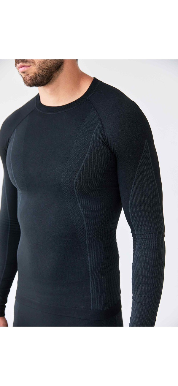 T-shirt unisex Naviale UA340-01 Thermo control black-image