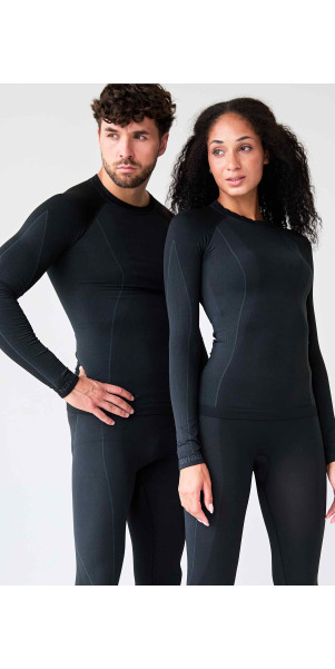 T-shirt unisex Naviale UA340-01 Thermo control black-image