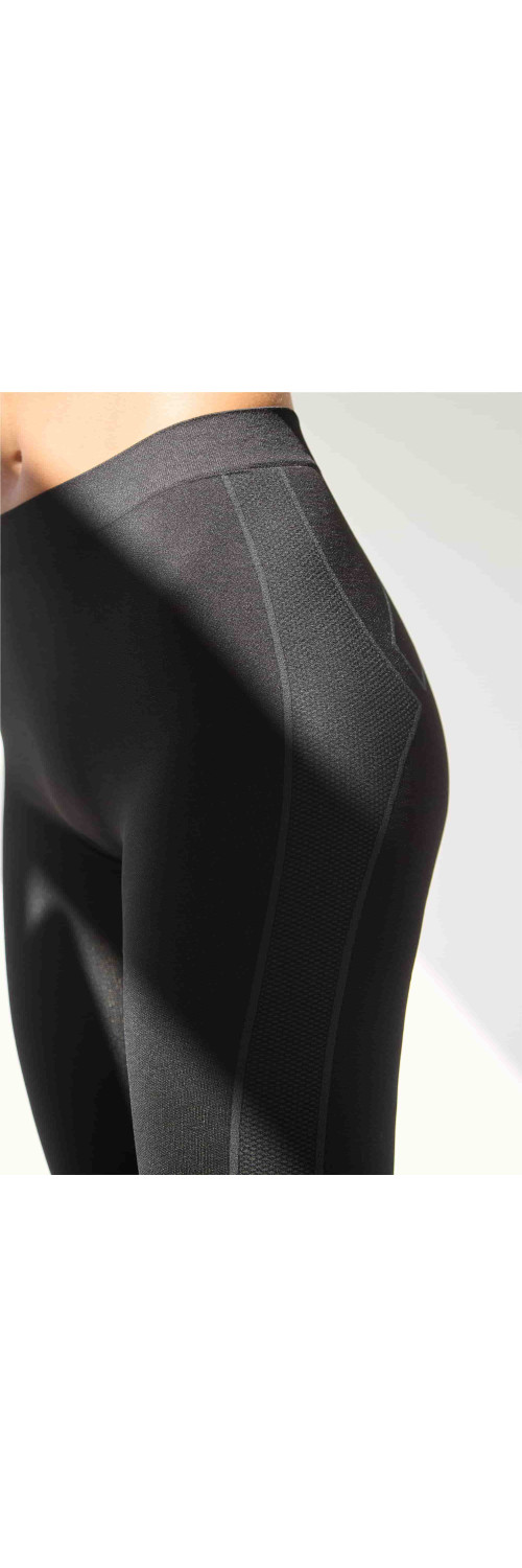 Leggings unisex Naviale UA440-01 Thermo control black  1-2