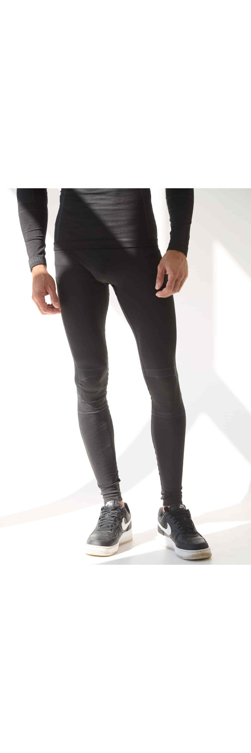 Leggings unisex Naviale UA440-01 Thermo control black  1-0