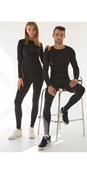 T-shirt unisex Naviale UA340-01 Thermo control black-image
