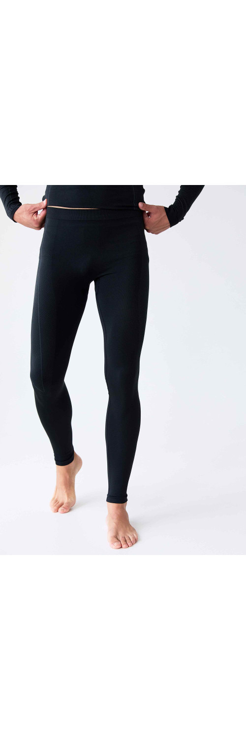 Leggings unisex Naviale UA440-01 Thermo control black  2-0