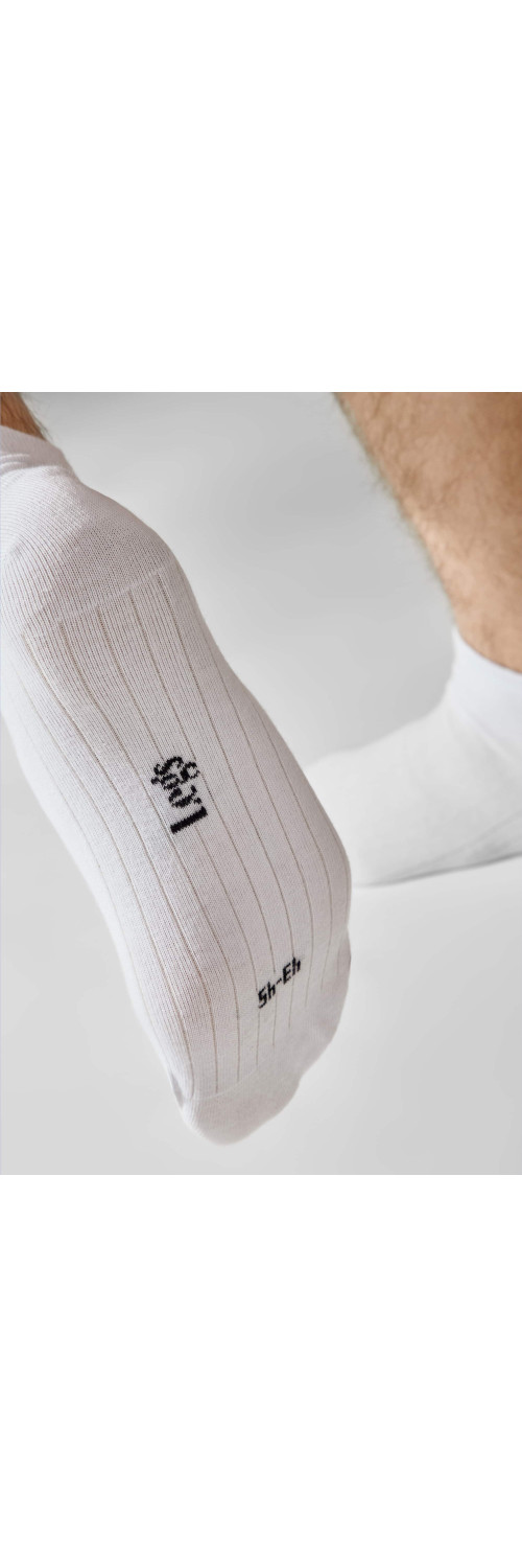 Cotton socks for men Legs Socks men cotton low (3 пари) bianco  39-42-1