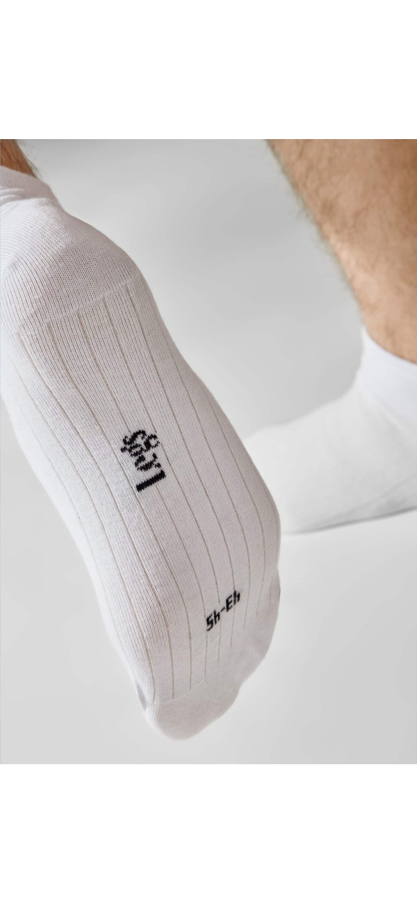 Cotton socks for men Legs Socks men cotton low (3 пари) bianco-image