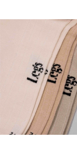Cotton socks for men Legs Socks men cotton low (3 пари) ecrui/camel/taupe-image