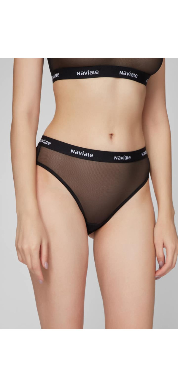 Труси бріфи для жінок Naviale LU114-02 Manhattan чорний-image