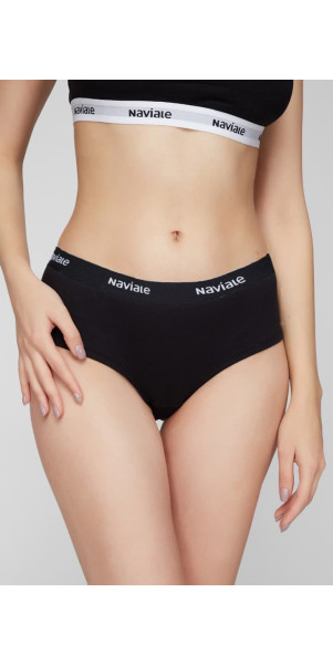 Труси шорти для жінок Naviale LU143-01 New york чорний-image