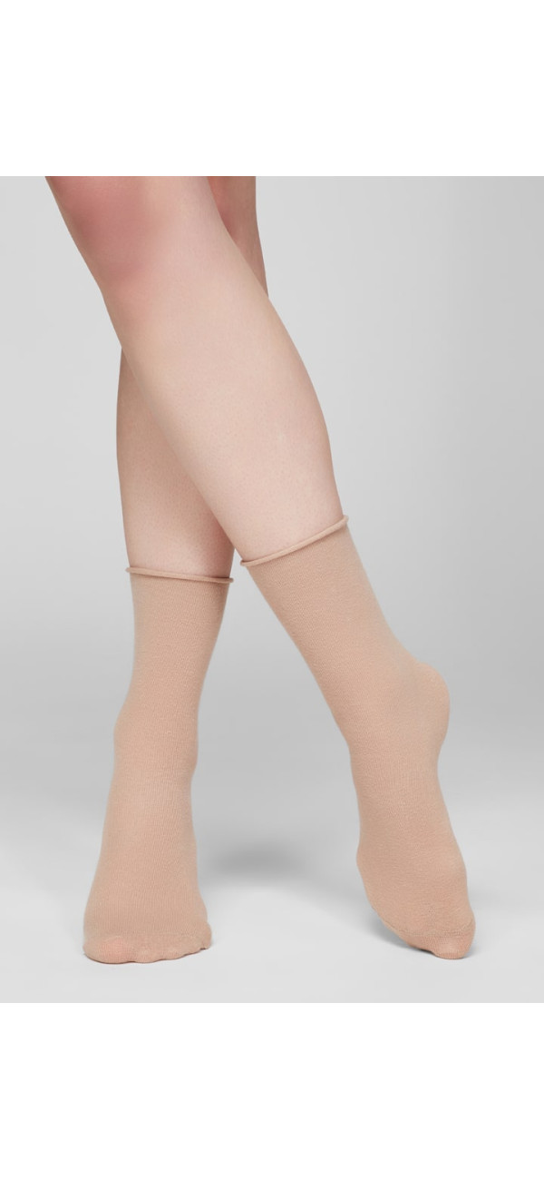 Шкарпетки з бамбука довгі для жінок Legs G05 Socks bamboo (2 пари) мілк/лате-image