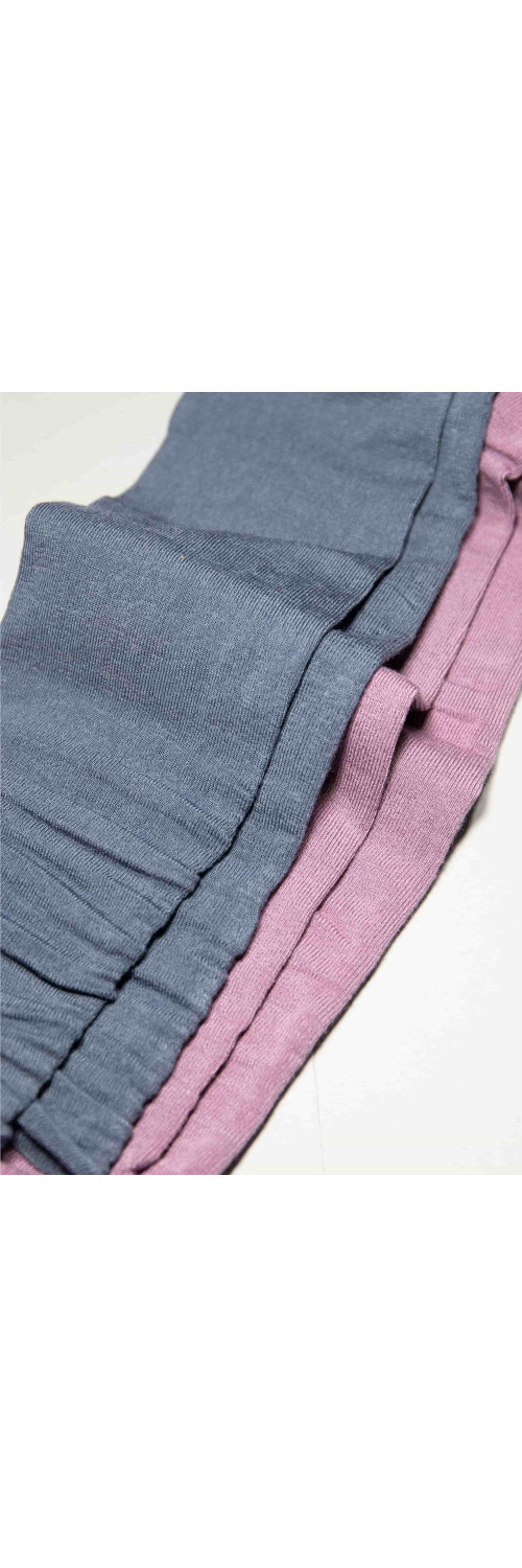 Bamboo socks long for women Legs G05 Socks bamboo (2 pack) lila/navy  36-40-1