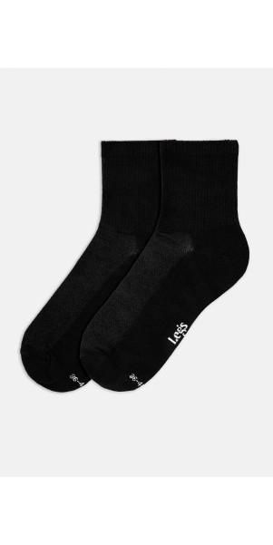 Шкарпетки бавовняні унісекс Legs U06 Socks cotton (2 пари) чорний-image