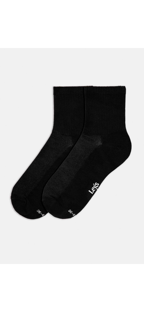 Cotton socks unisex Legs U06 Socks cotton (2 pack) nero-image