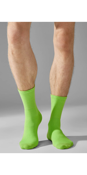 Cotton socks unisex Legs U06 Socks cotton (2 pack) orange/green-image
