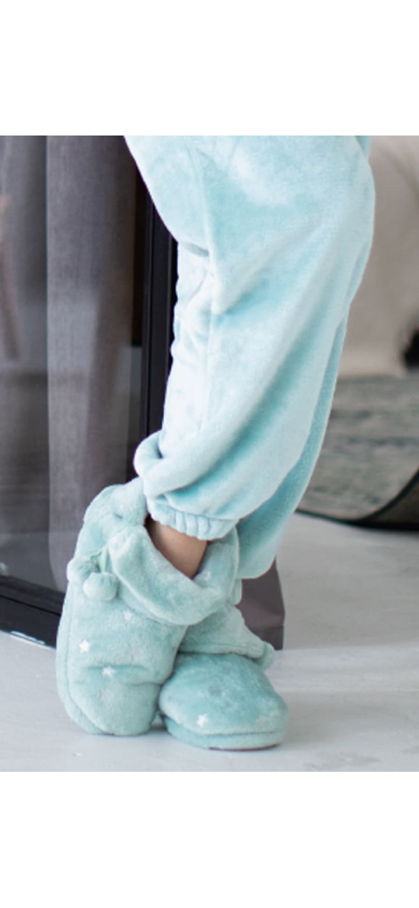Slippers for women Naviale LH580-07 Stars mint ice cream-image