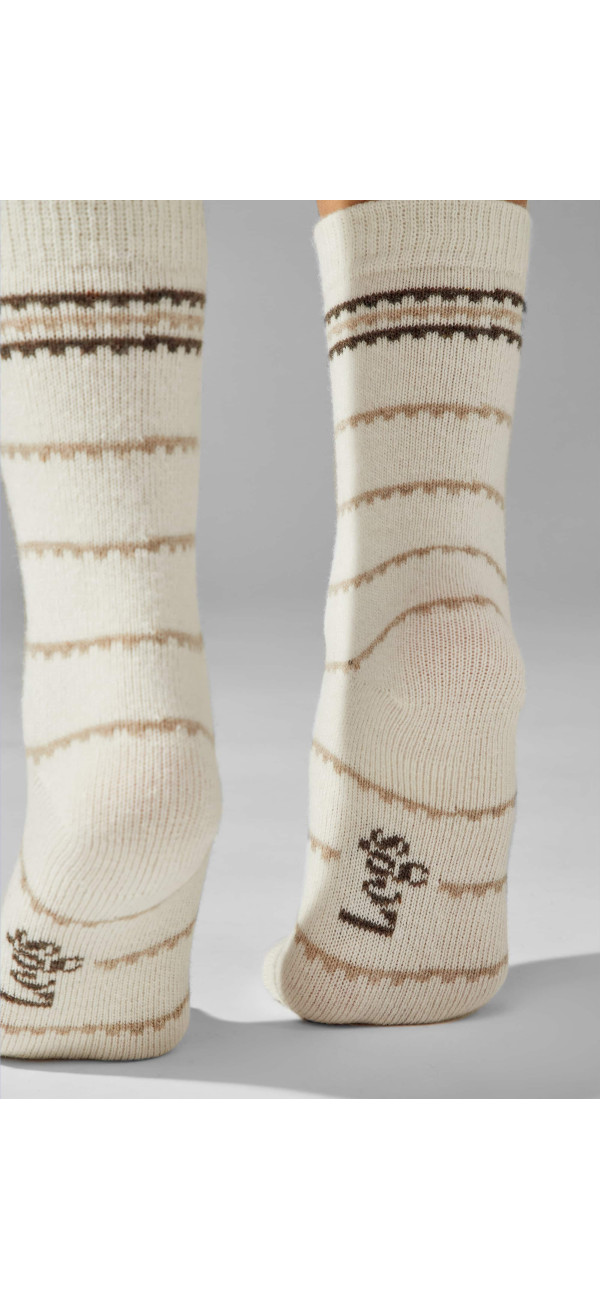 Шкарпетки вовняні довгі для жінок Legs W18 Socks wool 2 од. мілк/беж-image