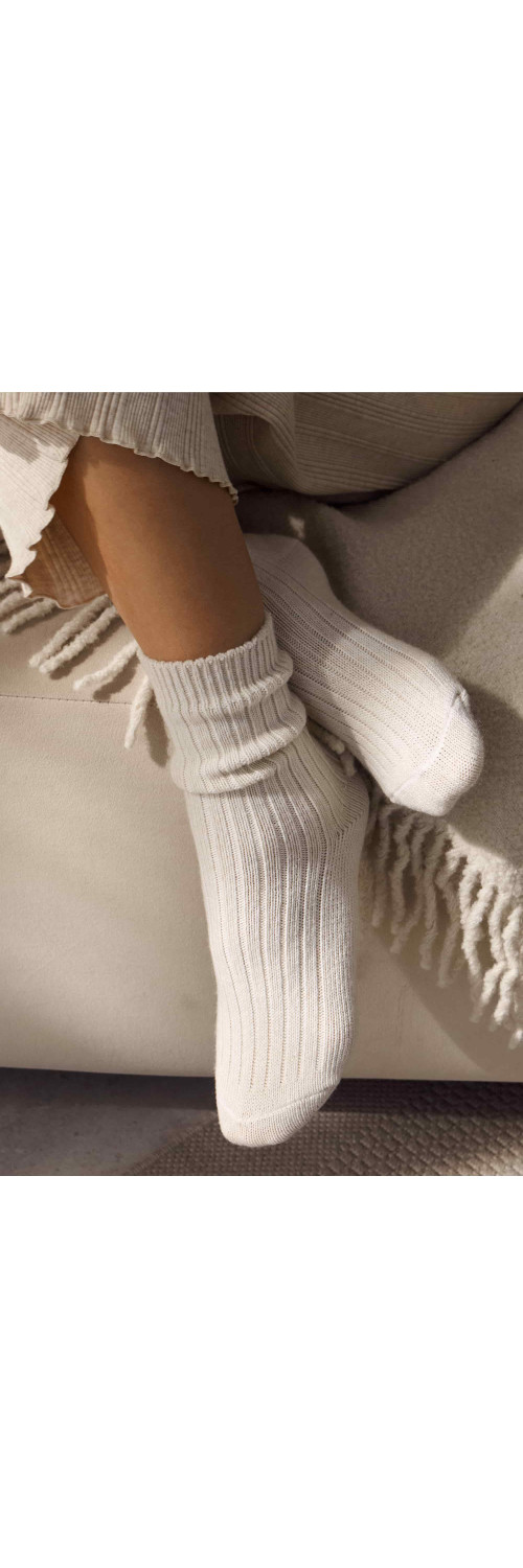 Wool socks long for women Legs SCM26 Socks cashmere merino milk  36-40-1