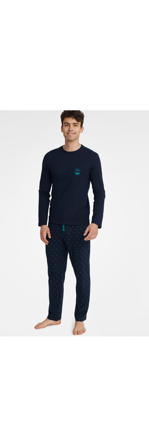 Pajamas for men Henderson 40965 Invert blue_E59  XXL-0