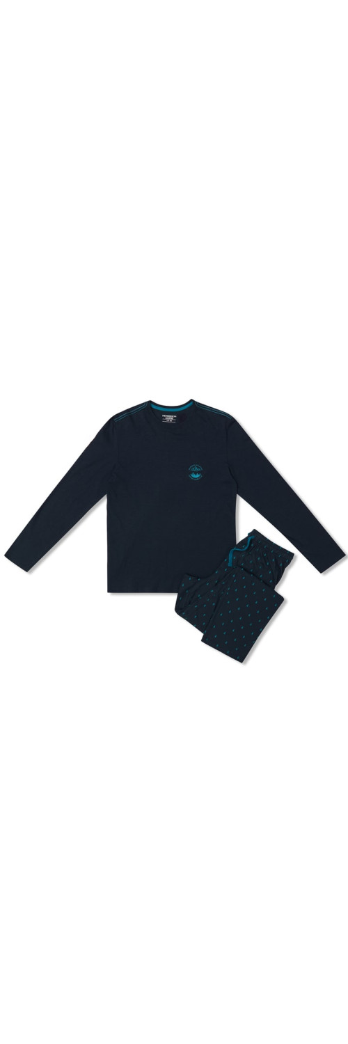 Pajamas for men Henderson 40965 Invert blue_E59  XXL-1