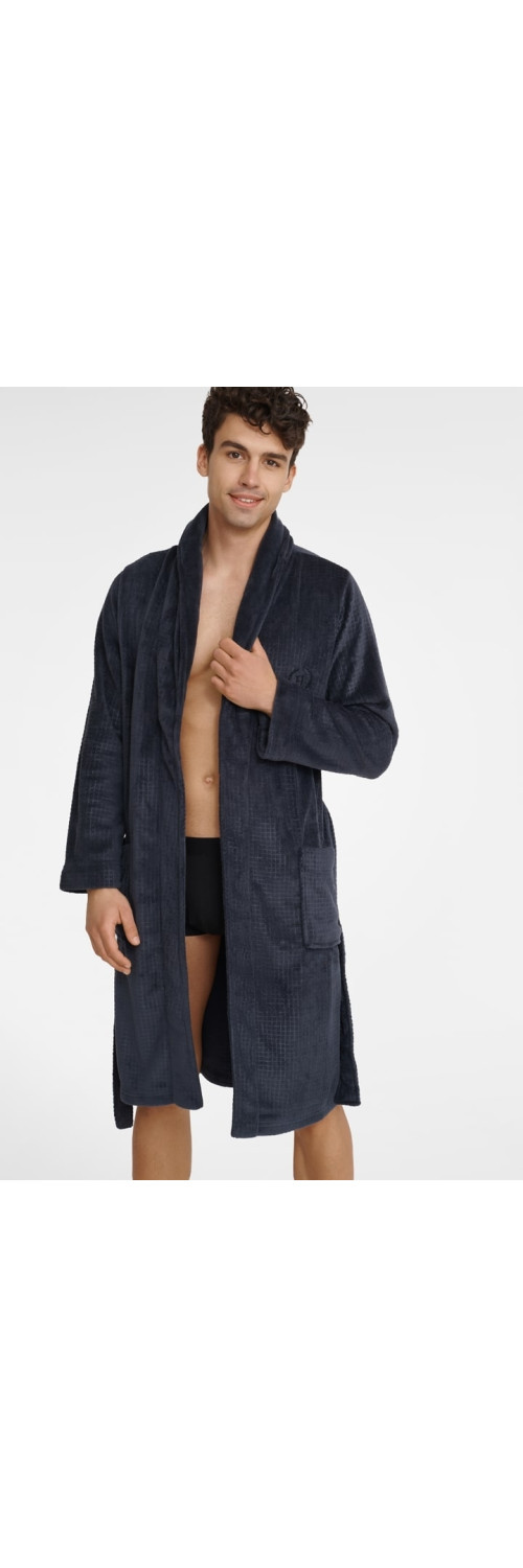 Bathrobe for men Henderson 40982 Urban grey_E90  XXL-0