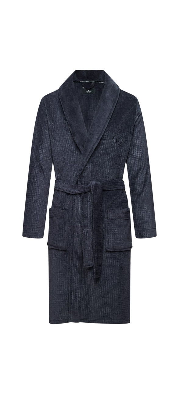 Bathrobe for men Henderson 40982 Urban grey_E90-image