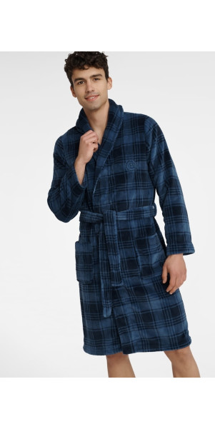 Bathrobe for men Henderson 40986 Urban blue_E59-image