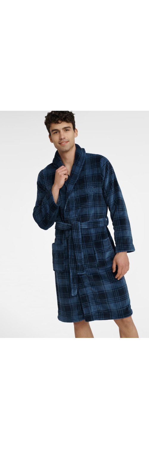 Bathrobe for men Henderson 40986 Urban blue_E59  XXL-0