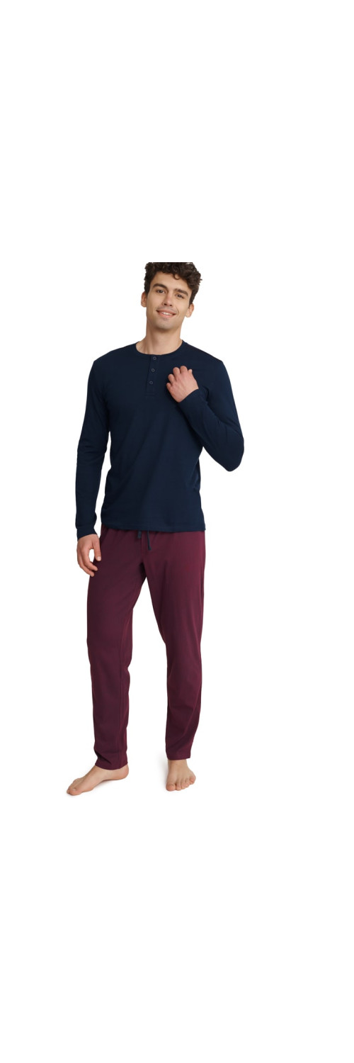 Pajamas for men Henderson 40949 Udos blue_E59  L-0