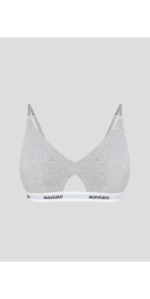 Бюстгальтер безкаркасний для жінок Naviale LU033-02 New york меланж-image